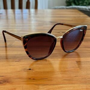Quay Australia Brown Tortoise Sunglasses